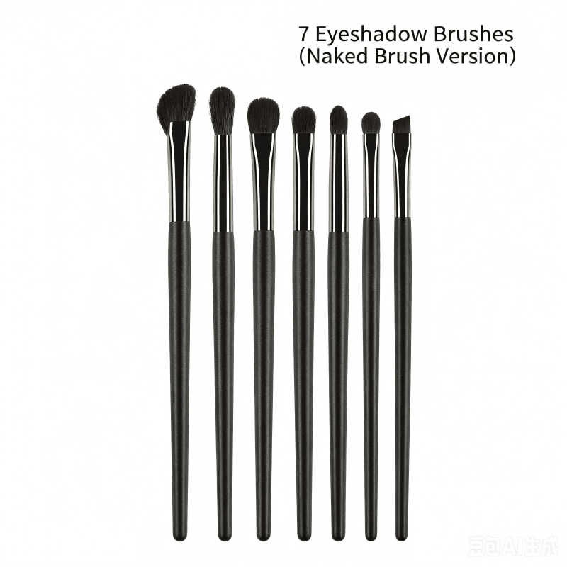 15 Piece Professional Makeup Brush Set for Face, Eyes, Lips and Brows