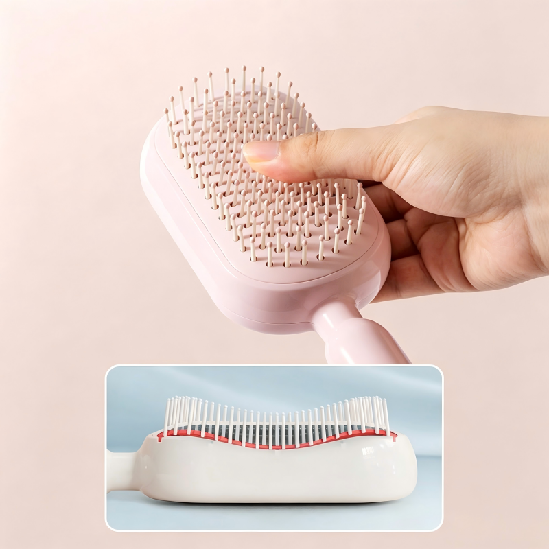 Scalp Massage Hair Brush for Smooth Detangling Relaxing Head Massage | Set of 2 PCS
