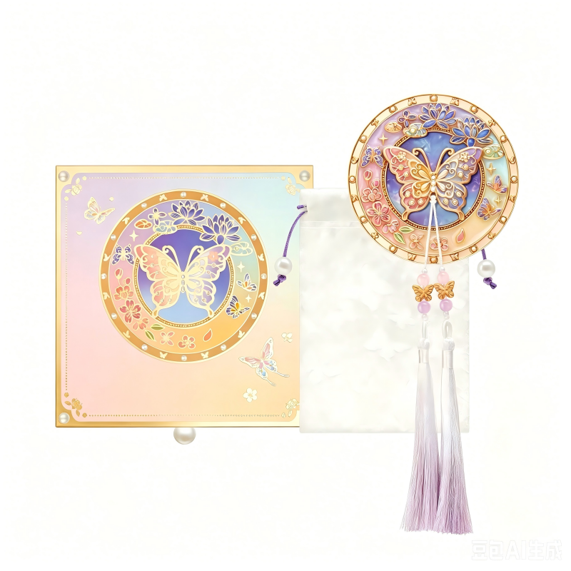 Vintage Compact Makeup Mirror for Elegant On-the-Go Beauty Touch-Ups